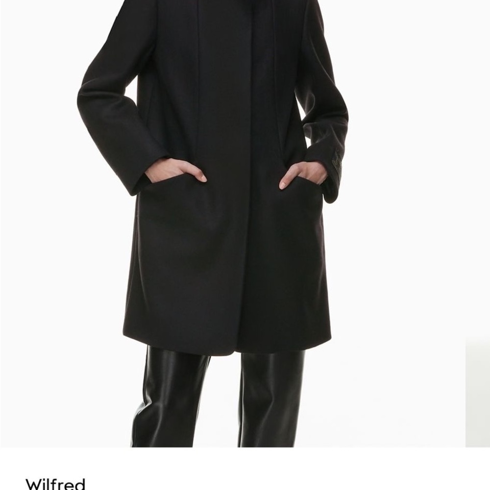 Aritzia cocoon wool jacket